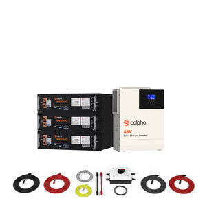 Solar Kits (Without Panels) - 5kW Inverter and 15.36kWh Battery