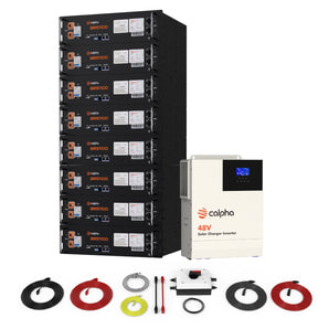 Solar Kits (Without Panels) - 5kW Inverter and 40.96kWh Battery