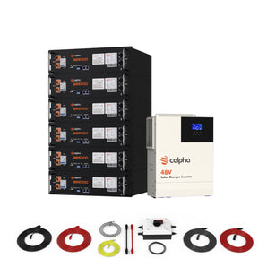 Solar Kits (Without Panels) - 5kW Inverter and 30.72kWh Battery
