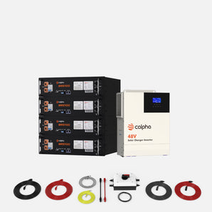 Solar Kits (Without Panels) - 5kW Inverter and 20.48kWh Battery