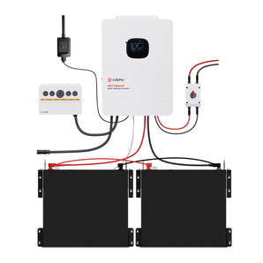 Calpha 10.24Kwh Modular Power Kit with 10kw Hybrid Inverter