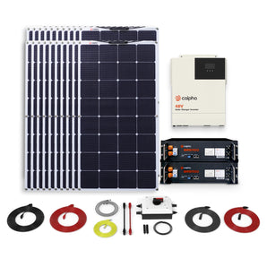 2kW 10.24kWh Flexible Solar Panel Kits (5kW Inverter)